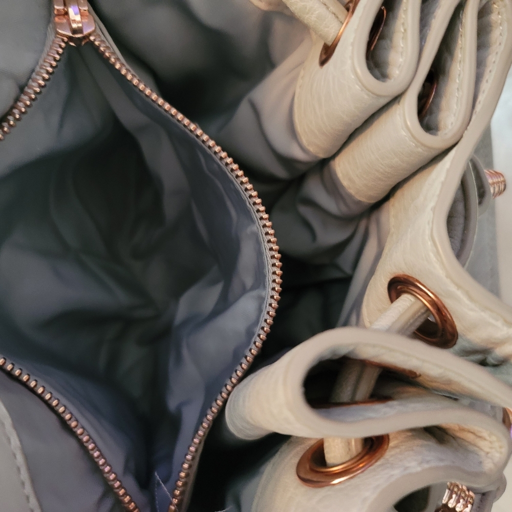 Alexander Wang Diego Oyster Pebbled Leather Bag - Rose Gold Hardware - Picture 6 of 7